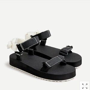 J Crew Sporty strap sandals in nylon AW057